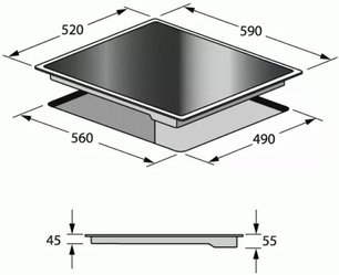 Независимая варочная поверхность Кайзер KCT 6403 R фото 4 в Новосибирске Независимая варочная поверхность Kaiser KCT 6403 R фото 4 в Новосибирске
