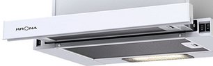 Встраиваемая вытяжка Крона KAMILLA 450 WHITE фото 3 в Новосибирске Встраиваемая вытяжка KRONA KAMILLA 450 WHITE фото 3 в Новосибирске