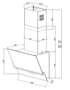 Вытяжка Kuppersberg F 600 W фото 4 в Новосибирске