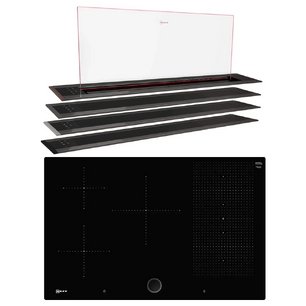 Neff Flex Design (варочная панель T58PS21X0 + вытяжка I88WMM1Y7) фото в Новосибирске