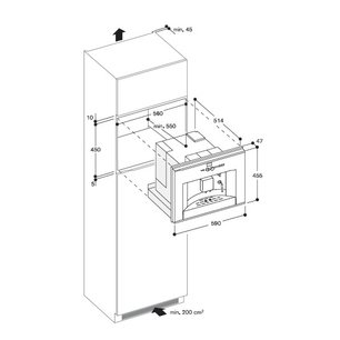 Кофемашина Гаггенау CM 210-110 фото 2 в Новосибирске Кофемашина Gaggenau CM 210-110 фото 2 в Новосибирске