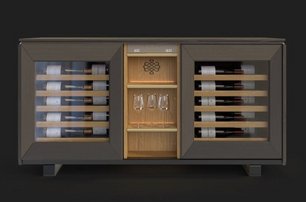 Двухтемпературный винный шкаф EuroCave D-HARMONIE D-H003 фото в Новосибирске