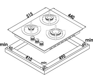 Варочная панель Шауб Лоренц SLK GW4520 фото 2 в Новосибирске Варочная панель Schaub Lorenz SLK GW4520 фото 2 в Новосибирске