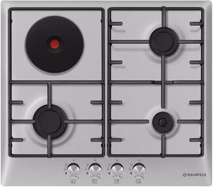 Комбинированная варочная панель MAUNFELD EEHS.64.3CS/KG фото в Новосибирске Комбинированная варочная панель MAUNFELD EEHS.64.3CS/KG фото в Новосибирске