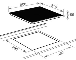 Варочная панель Тека TBR 641 фото 2 в Новосибирске Варочная панель Teka TBR 641 фото 2 в Новосибирске