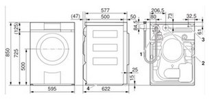 Стиральная машина V-ZUG WA-ASLZ-c li фото 3 в Новосибирске