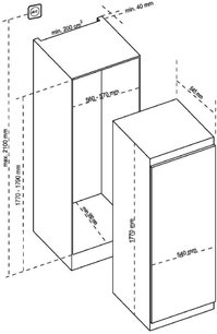 Встраиваемый морозильник De Dietrich DFU1781FN фото 3 в Новосибирске