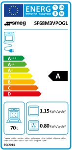 Духовой шкаф Smeg SF68M3VPOGL фото 4 в Новосибирске