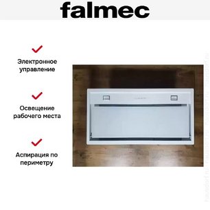 Встраиваемая вытяжка Falmec BUILT IN BURANO PLUS 50 WH фото 4 в Новосибирске