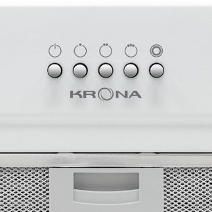 Встраиваемая вытяжка KRONA KATE 600 WHITE PB V2 фото 4 в Новосибирске