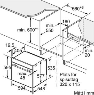 Духовой шкаф Bosch HBG832DC1S фото 4 в Новосибирске