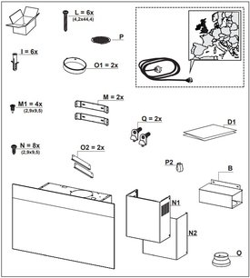 Вытяжка Faber V-AIR KL A80 фото 4 в Новосибирске