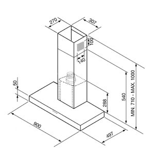 Вытяжка Smeg KS905BXE2 фото 2 в Новосибирске
