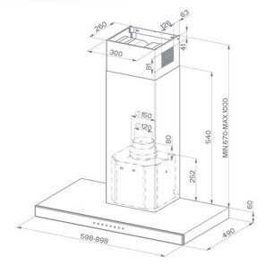 Вытяжка Faber Stilux EG8 X A90 Logic фото 2 в Новосибирске