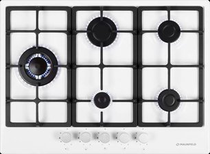 Газовая варочная панель MAUNFELD EGHE.75.33CW\G фото 2 в Новосибирске Газовая варочная панель MAUNFELD EGHE.75.33CW\G фото 2 в Новосибирске