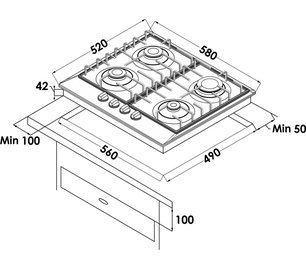 Варочная панель Schaub Lorenz SLK GE6223 фото 2 в Новосибирске