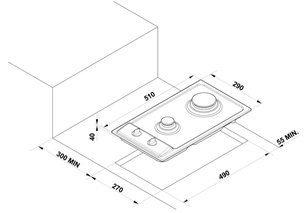 Варочная панель Зигмунд Штайн GN 43.31 S фото 3 в Новосибирске Варочная панель Zigmund Shtain GN 43.31 S фото 3 в Новосибирске