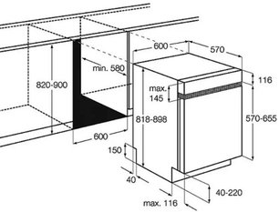 Посудомоечная машина АЕГ F88060IM0P фото 3 в Новосибирске Посудомоечная машина AEG F88060IM0P фото 3 в Новосибирске