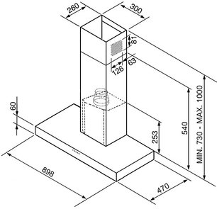 Вытяжка Smeg KS912BXE фото 2 в Новосибирске