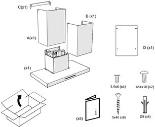 Вытяжка Pando P-401/80 IX 1050 SEC PLUS фото 4 в Новосибирске