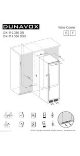Винный шкаф Dunavox DX-119.386DSS фото 3 в Новосибирске