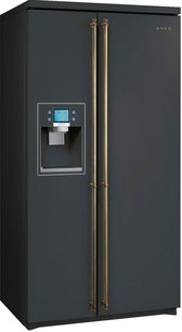 Холодильник Смег SBS800AO9 фото в Новосибирске Холодильник Smeg SBS800AO9 фото в Новосибирске