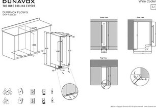 Встраиваемый винный шкаф Dunavox DAUF-9.22C фото 2 в Новосибирске