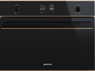 Компактный духовой шкаф комбинированный с микроволновой печью Smeg SF4603MCNR фото в Новосибирске