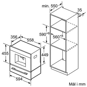 Встраиваемая кофемашина Bosch CTL836EC6 фото 4 в Новосибирске