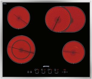 Варочная панель Смег SE2664CX2 фото в Новосибирске Варочная панель Smeg SE2664CX2 фото в Новосибирске