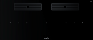 Индукционная варочная поверхность с вытяжкой Kuppersbusch KMI 12850.0 SR-E Black Velvet фото в Новосибирске