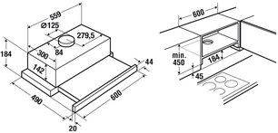Встраиваемая вытяжка Kuppersbusch DEF 6300.0 E фото 2 в Новосибирске