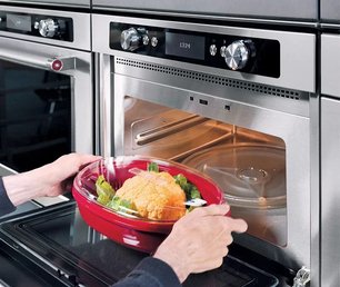 Встраиваемая микроволновая печь Китчен Эйд KMQCX 45600 фото 3 в Новосибирске Встраиваемая микроволновая печь KitchenAid KMQCX 45600 фото 3 в Новосибирске