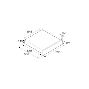 Встраиваемый ящик для подогрева Bertazzoni WD60HERND фото 4 в Новосибирске