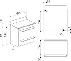 Варочный центр Smeg TR90X фото 2 в Новосибирске