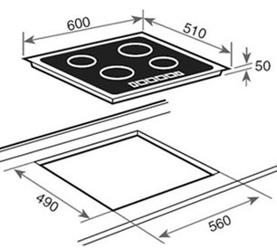 Варочная панель Тека IBR 641 фото 2 в Новосибирске Варочная панель Teka IBR 641 фото 2 в Новосибирске