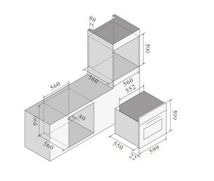 Духовой шкаф ILVE OV60SNE3/AWG фото 2 в Новосибирске