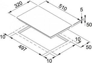Независимая индукционная  варочная панель Франке FHFB 302 2I T фото 2 в Новосибирске Независимая индукционная  варочная панель Franke FHFB 302 2I T фото 2 в Новосибирске
