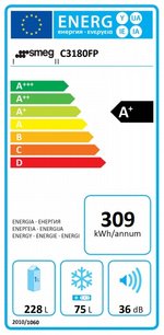 Холодильник Смег C3180FP фото 3 в Новосибирске Холодильник Smeg C3180FP фото 3 в Новосибирске