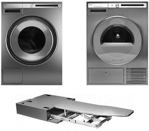 Asko Logic 8 (стиральная машина W4086C.T/3 + сушильная машина T408HD.T.P + гладильная доска HI1153T) фото в Новосибирске