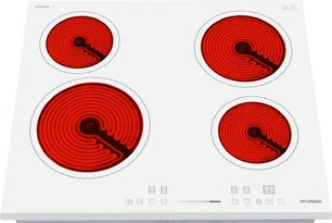 Варочная панель Hyundai HHE 6452 WG фото 2 в Новосибирске