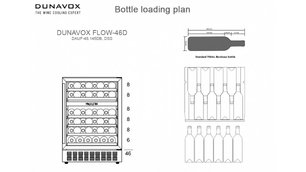 Встраиваемый винный шкаф Dunavox DAUF-46.145DMB фото 4 в Новосибирске