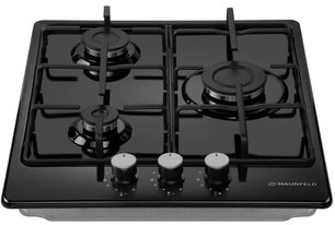 Газовая варочная панель MAUNFELD EGHE.43.3STS-EB фото 4 в Новосибирске Газовая варочная панель MAUNFELD EGHE.43.3STS-EB фото 4 в Новосибирске