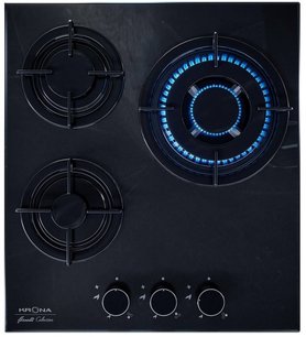 Газовая варочная поверхность Крона CORTESIA 45 BL фото в Новосибирске Газовая варочная поверхность KRONA CORTESIA 45 BL фото в Новосибирске