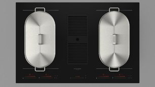Варочная панель с встроенной вытяжкой Фулгор Милано FCLHD 8041 HID TS BK2 фото 4 в Новосибирске Варочная панель с встроенной вытяжкой Fulgor Milano FCLHD 8041 HID TS BK2 фото 4 в Новосибирске