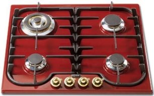 Варочная панель Илве H60CNV Burgundy фото в Новосибирске Варочная панель Ilve H60CNV Burgundy фото в Новосибирске