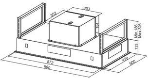 Встраиваемая вытяжка Faber HEAVEN GLASS 2.0 WH A90 фото 4 в Новосибирске