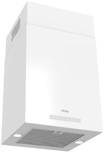 Островная вытяжка Кертинг KHA 45970 W Cube фото в Новосибирске Островная вытяжка Korting KHA 45970 W Cube фото в Новосибирске
