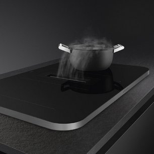 Варочная панель с вытяжкой Smeg HHSL7844X фото 4 в Новосибирске