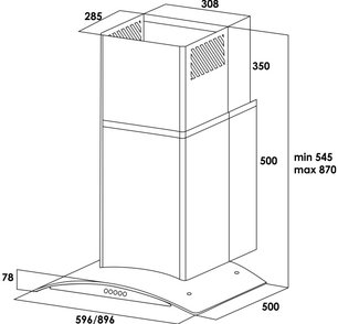 Вытяжка Schaub Lorenz SLD DE6605 фото 2 в Новосибирске